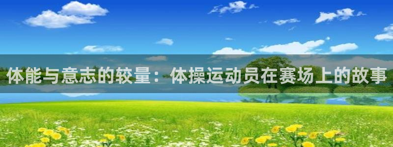 风速体育直播app官方入口：体能与意志的较量：体操运动员在赛场上的故事